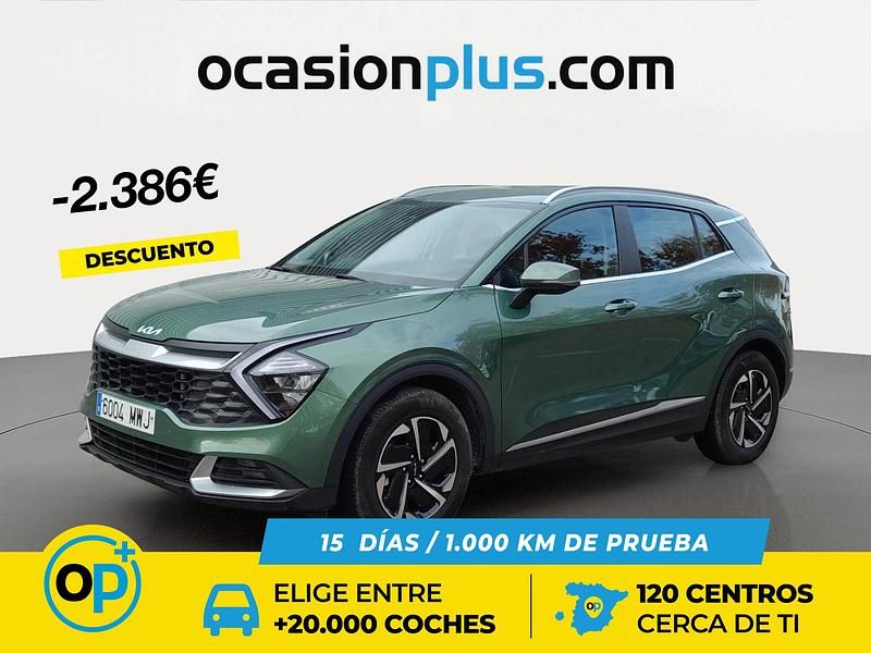 Verde Usado 2024 Kia Sportage SUV | 26.250 € (Precio justo) - Imagen 1/4