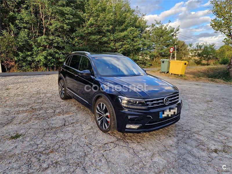 Usado VW Tiguan R-line 150 CV (110 kW) 2017 Negro SUV
