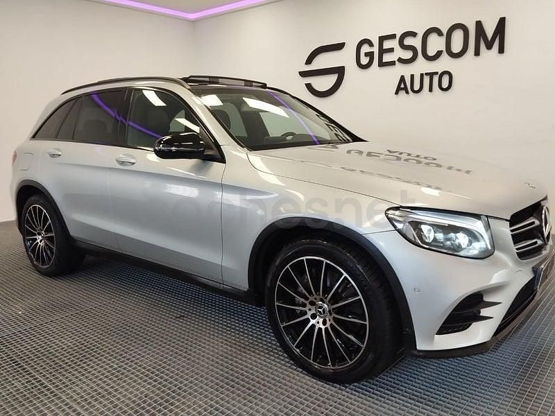 Usado Mercedes GLC220 170 CV (125 kW) 2019 Gris / plata SUV