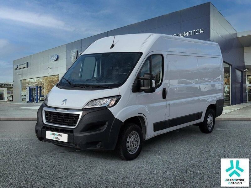 Blanco Usado 2022 Peugeot Boxer S Van | 22.500 € (Caro) - Imagen 1/4
