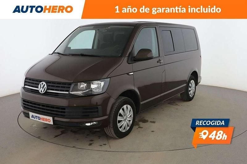 Marrón Usado 2017 VW Caravelle Trendline Monovolumen | 25.899 € (Precio justo) - Imagen 1/3