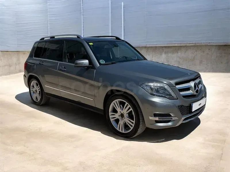 Usado Mercedes GLK220 170 CV (125 kW) 2014 Gris / plata SUV