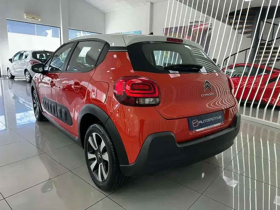 Brugt Citroën C3 Feel 75 HK (55 kW) 2018 Orange Hatchback