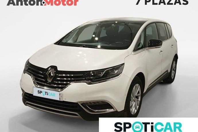 Usado Renault Espace Intens 131 CV (96 kW) 2018 Blanco Monovolumen