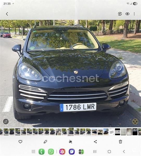 Negro Usado 2014 Porsche Cayenne Platinum Edition SUV | 30.000 € (Precio justo) - Imagen 1/4