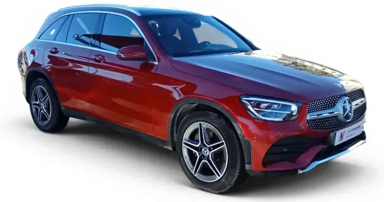 Usado Mercedes GLC200 197 CV (144 kW) 2019 Rojo SUV