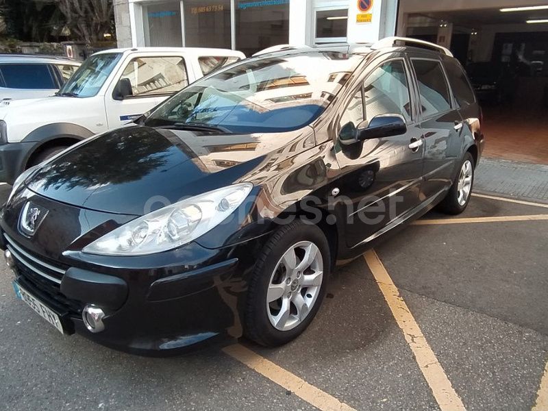 Negro Usado 2006 Peugeot 307 Familiar | 1800 € (Buen precio) - Imagen 1/4