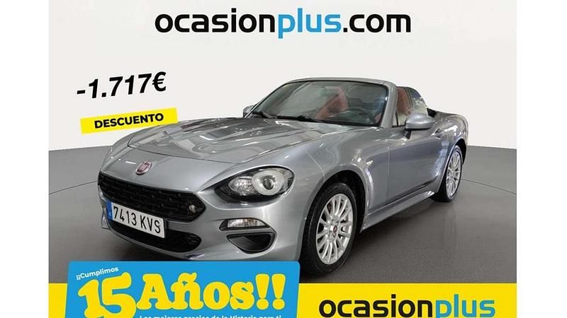 Plateado Usado 2019 Fiat 124 Spider Descapotable | 17.173 € (Precio justo) - Imagen 1/4