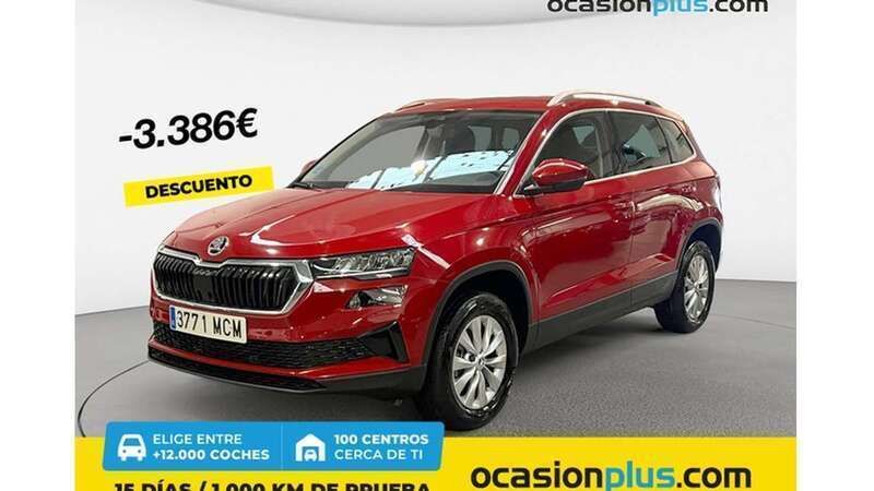 Rojo Usado 2022 Skoda Karoq Ambition SUV | 19.122 € (Super precio) - Imagen 1/1