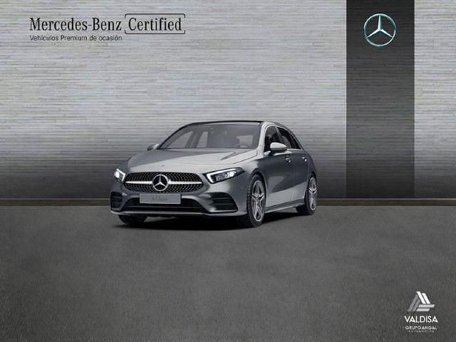 Gris montaña Usado 2021 Mercedes A180 AMG line | 28.900 € (Un poco caro) - Imagen 1/4