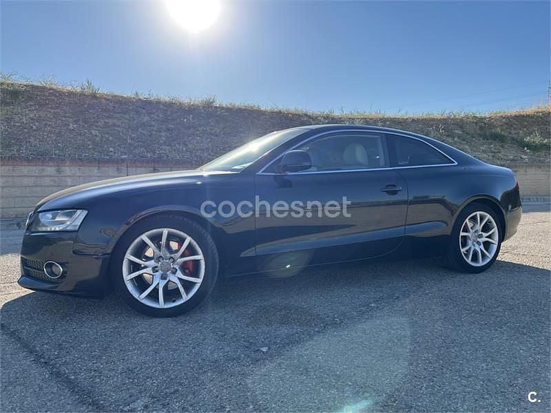 Usado Audi A5 190 CV (139 kW) 2009 Negro Coupe