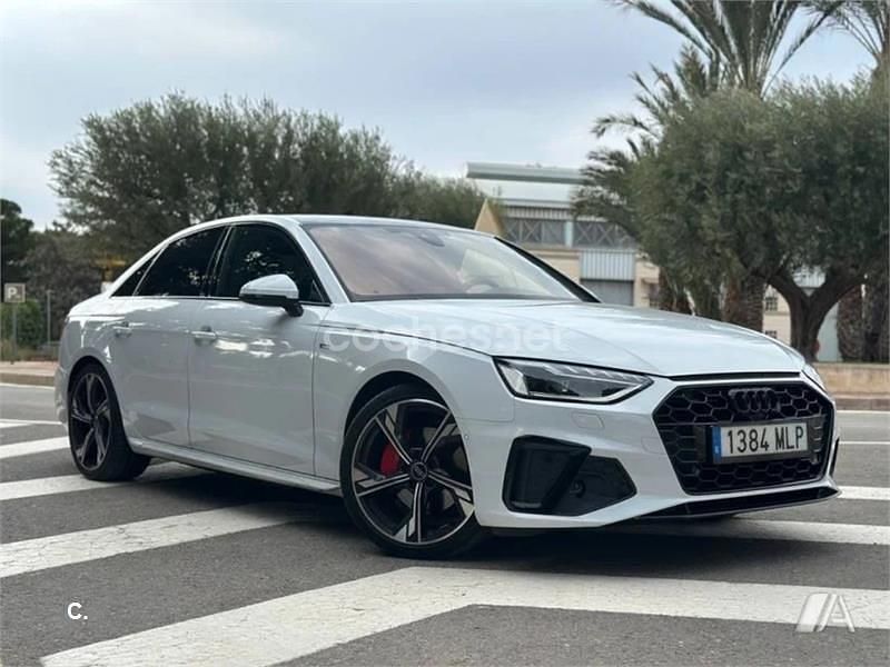 Blanco Usado 2021 Audi A4 Advanced Plus Berlina | 26.500 € (Buen precio) - Imagen 1/4
