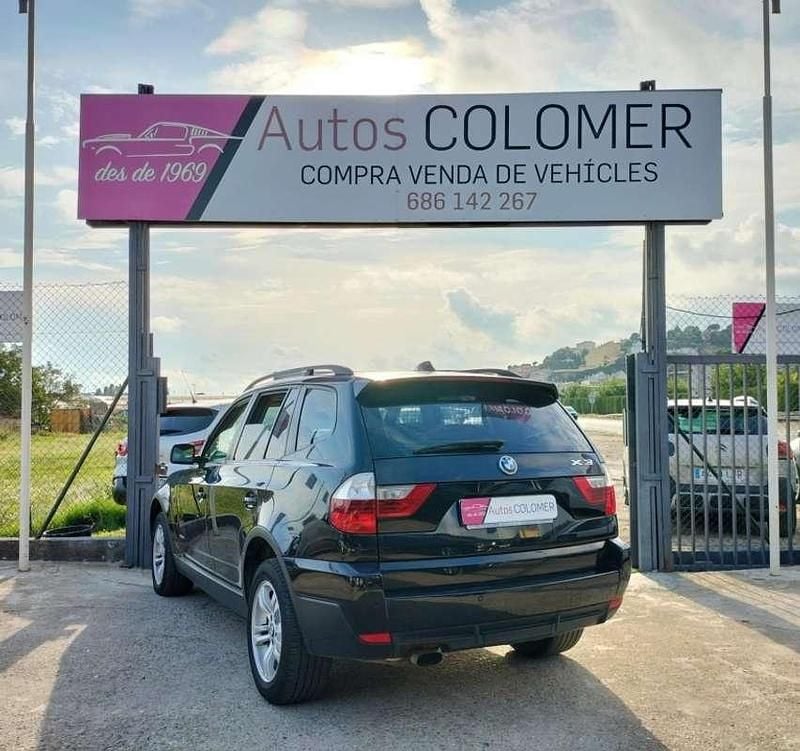 Usado BMW X3 177 CV (130 kW) 2009 Negro SUV