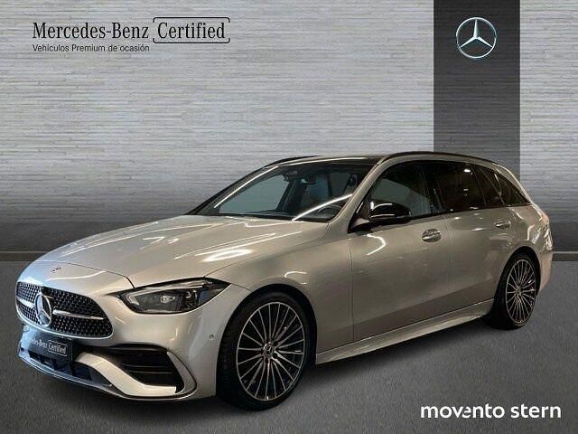 Gris Usado 2021 Mercedes C300 Familiar | 42.500 € (Caro) - Imagen 1/4