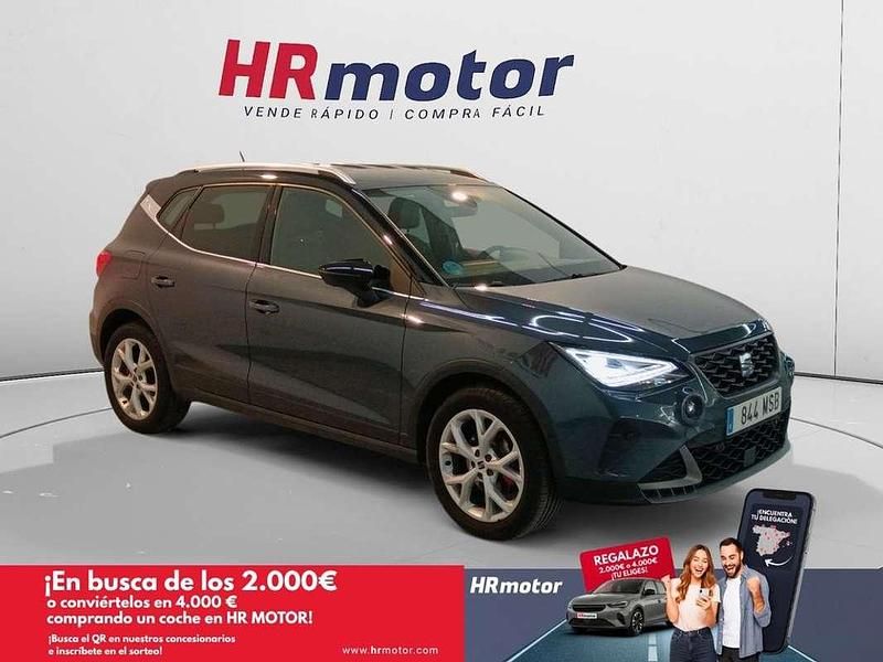 Azul Usado 2024 Seat Arona FR SUV | 21.390 € (Precio justo) - Imagen 1/4