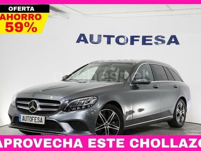 Gris / plata Usado 2020 Mercedes C200 Familiar | 22.950 € (Super precio) - Imagen 1/4