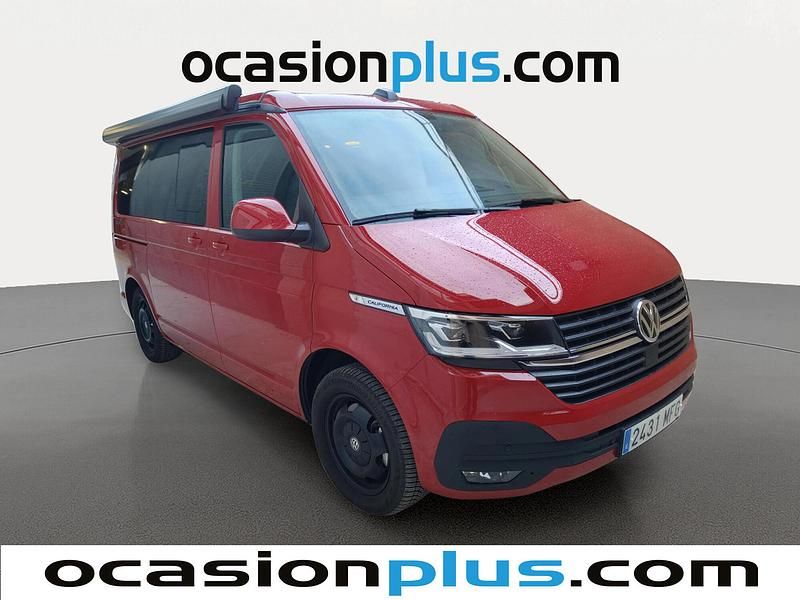 Usado VW California Beach 204 CV (150 kW) 2023 Rojo Van