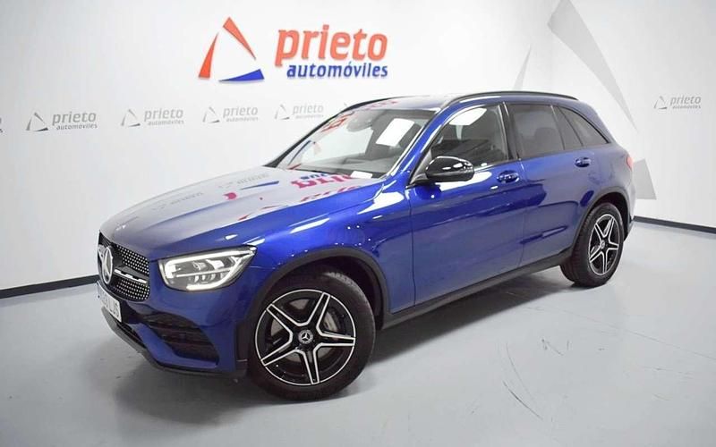 Azul Usado 2020 Mercedes GLC200 SUV | 34.900 € (Buen precio) - Imagen 1/4