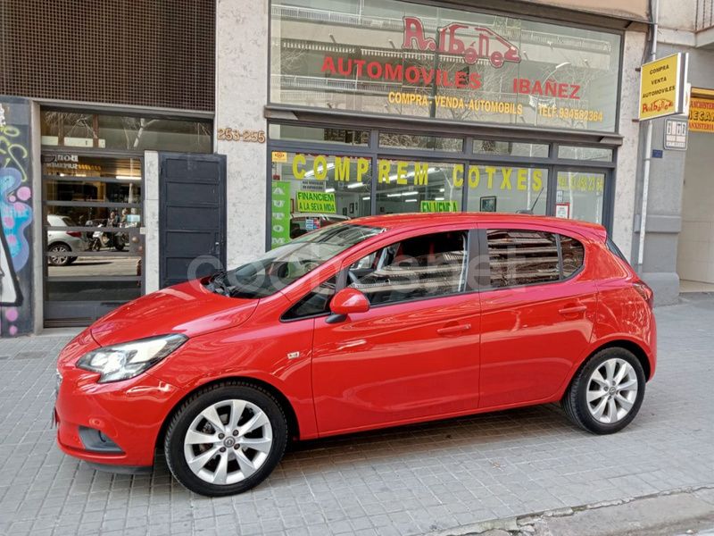 Rojo Usado 2016 Opel Corsa Selective Berlina | 9990 € (Precio justo) - Imagen 1/4