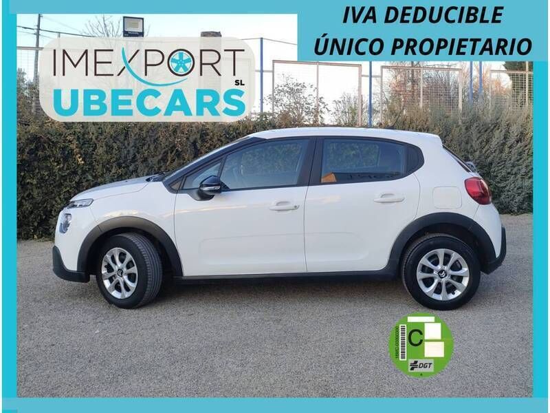 Blanco Usado 2021 Citroën C3 Live Utilitario | 10.200 € (Precio justo) - Imagen 1/4