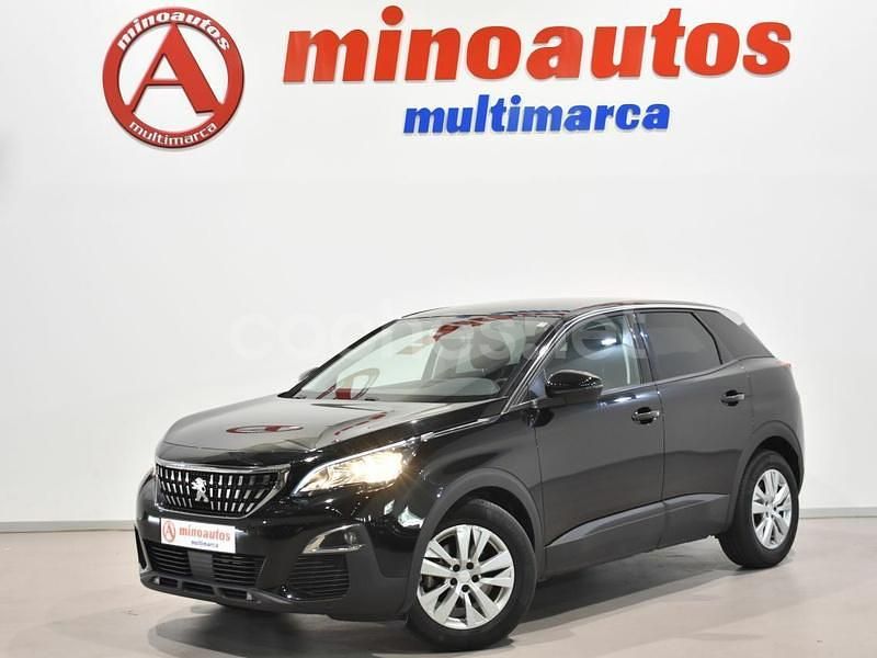 Negro Usado 2020 Peugeot 3008 Active SUV | 14.890 € (Buen precio) - Imagen 1/4