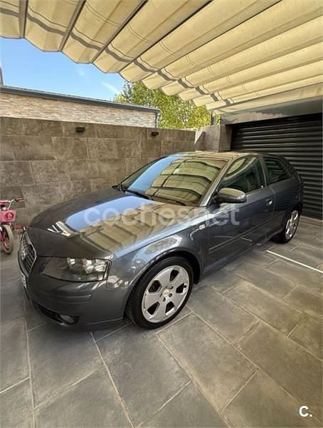 Brugt Audi A3 Attraction 140 HK (102 kW) 2007 Grå Hatchback