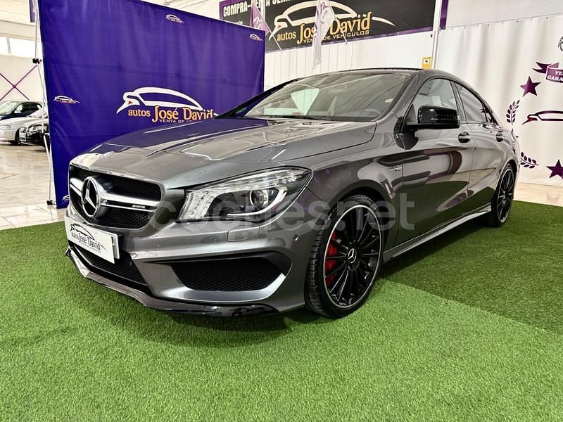 Gris / plata Usado 2015 Mercedes CLA45 AMG AMG Berlina | 34.900 € (Precio justo) - Imagen 1/4