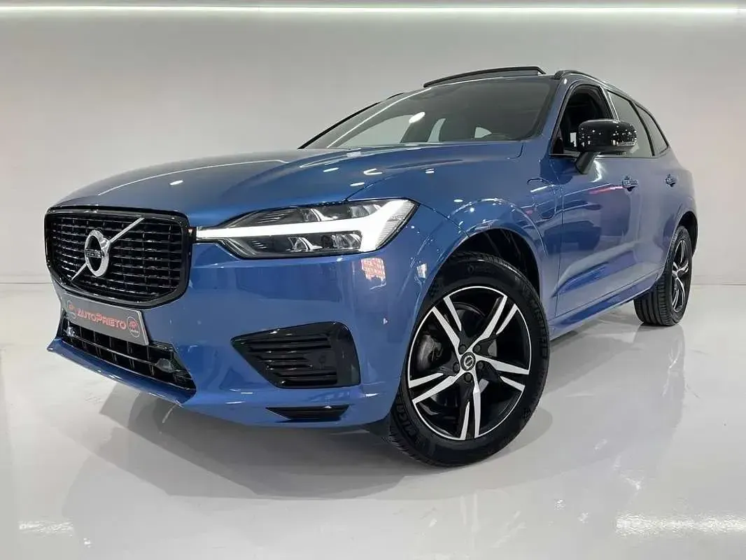 Usado Volvo XC60 R-Design 340 CV (250 kW) 2021 Azul SUV