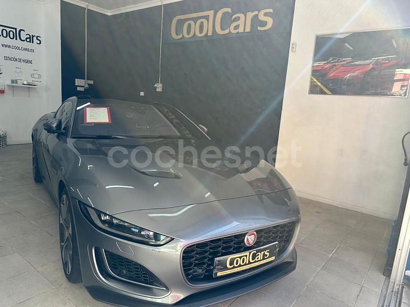 Gris / plata Usado 2020 Jaguar F-Type Descapotable | 48.900 € (Buen precio) - Imagen 1/4