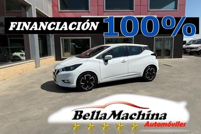 Blanco Usado 2021 Nissan Micra Acenta Utilitario | 10.475 € (Precio justo) - Imagen 1/4