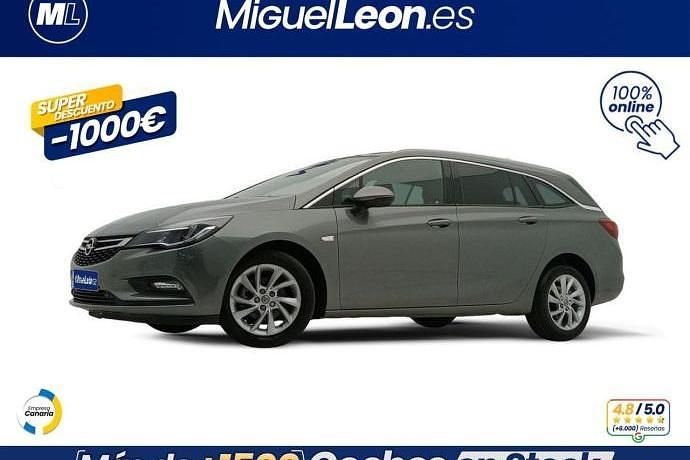 Usado Opel Astra Dynamic 126 CV (92 kW) 2019 Gris Familiar