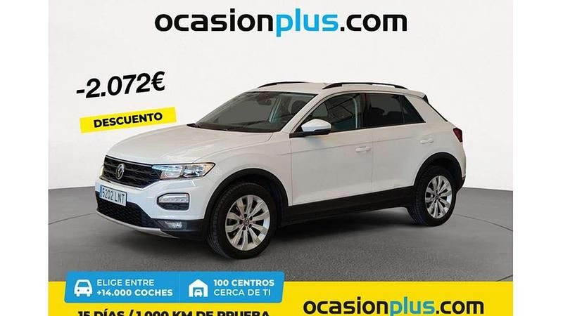 Blanco Usado 2021 VW T-Roc Advance SUV | 20.728 € (Super precio) - Imagen 1/4