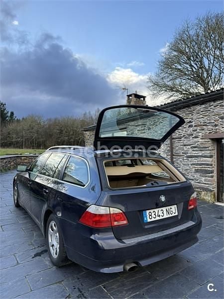 Usado BMW 520 163 CV (119 kW) 2006 Azul Familiar