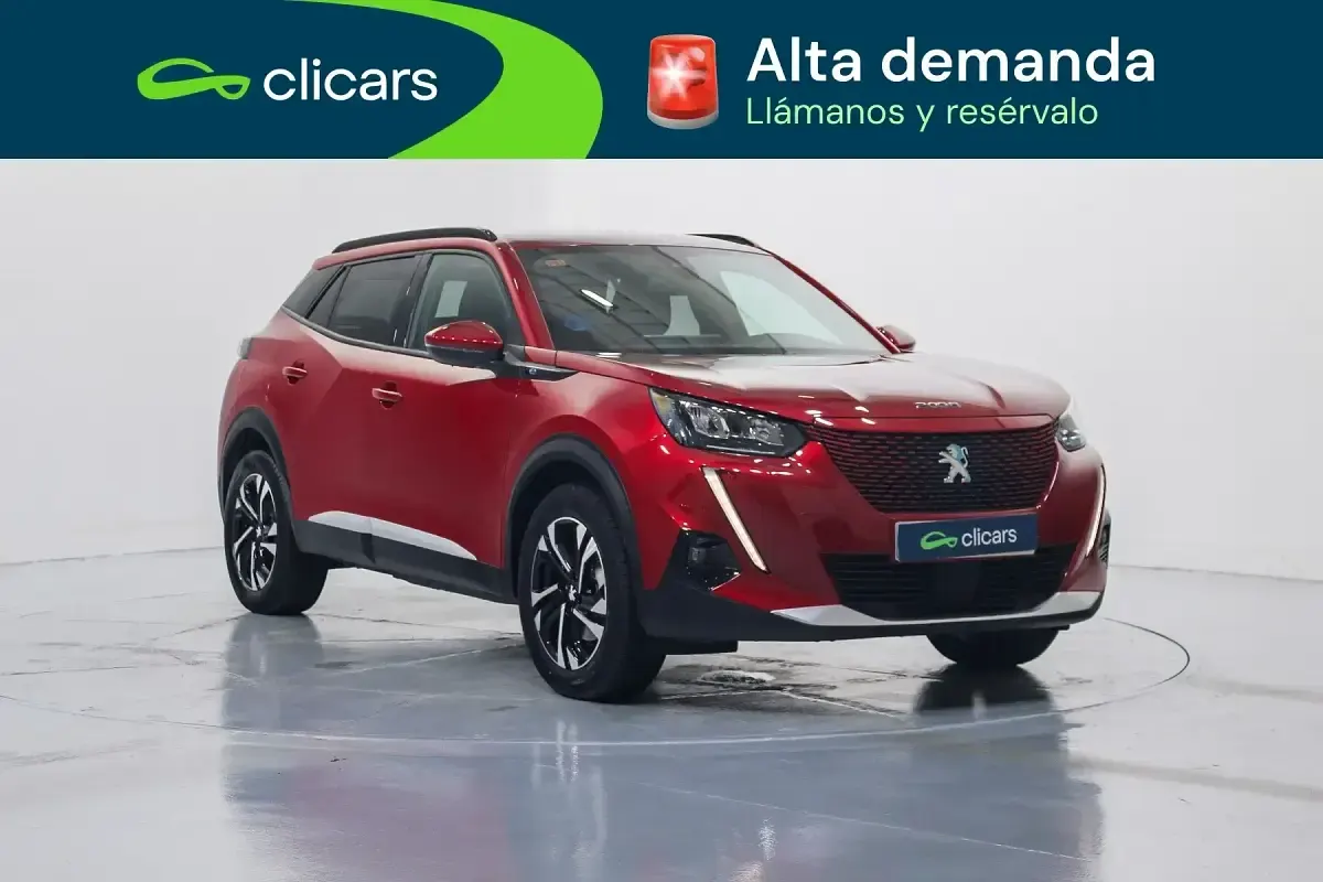 Usado Peugeot e-2008 Allure 100 kW (136 CV) 2021 Rojo SUV