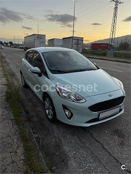 Azul Usado 2019 Ford Fiesta Trend Berlina | 7900 € (Buen precio) - Imagen 1/4