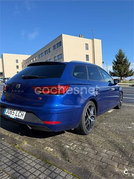 Usado Seat Leon ST FR 150 CV (110 kW) 2019 Azul Familiar
