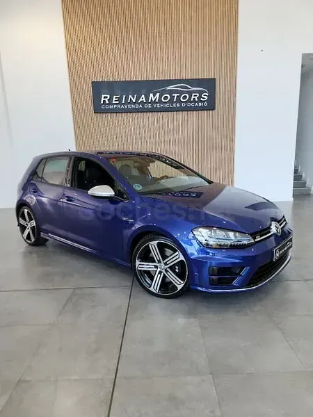 Usado VW Golf VII R 300 CV (220 kW) 2015 Azul Berlina