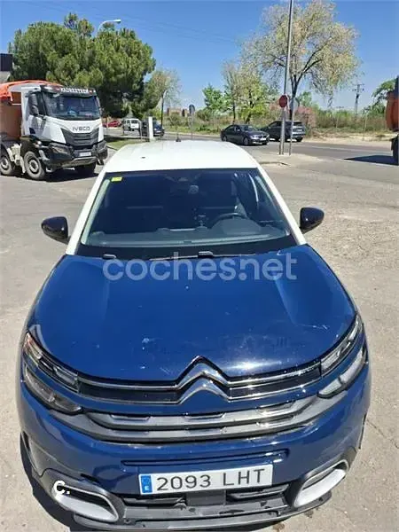 Usado Citroën C5 Aircross PureTech 131 CV (96 kW) 2020 Azul SUV