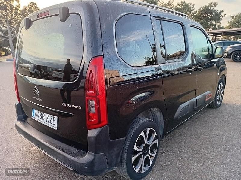 Usado Citroën Berlingo XTR 100 CV (73 kW) 2019 Negro Monovolumen
