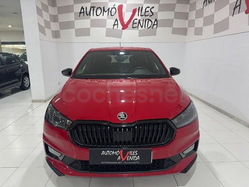Usado Skoda Fabia Monte Carlo 110 CV (80 kW) 2022 Rojo Berlina