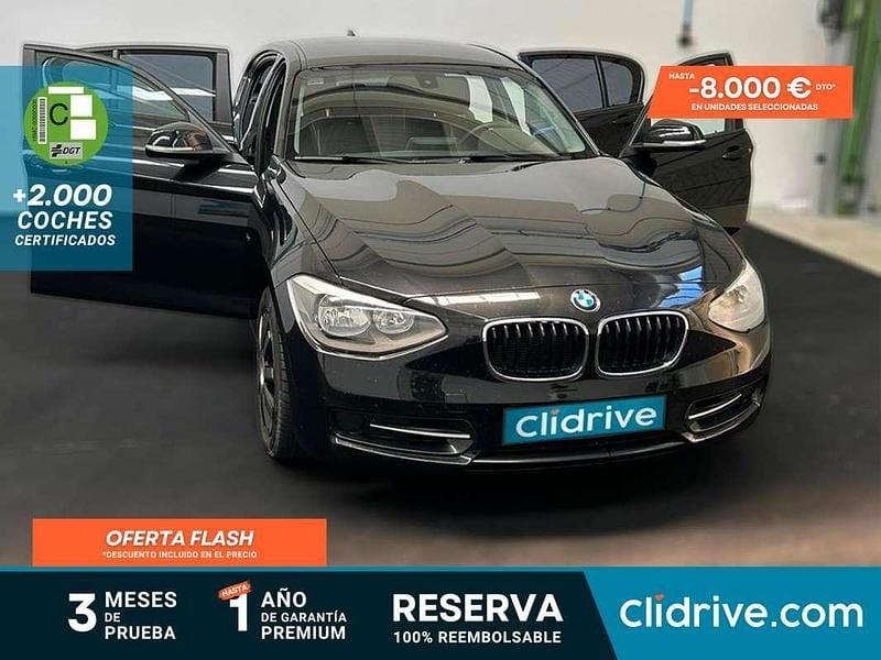 Negro Usado 2014 BMW 118 Utilitario | 12.190 € (Super precio) - Imagen 1/3