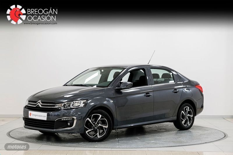 Gris Usado 2017 Citroën C-Elysee I Exclusive Berlina | 11.900 € (Caro) - Imagen 1/4