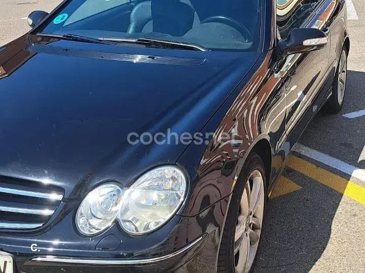 Usado Mercedes CLK200 Avantgarde 163 CV (119 kW) 2007 Negro Coupe