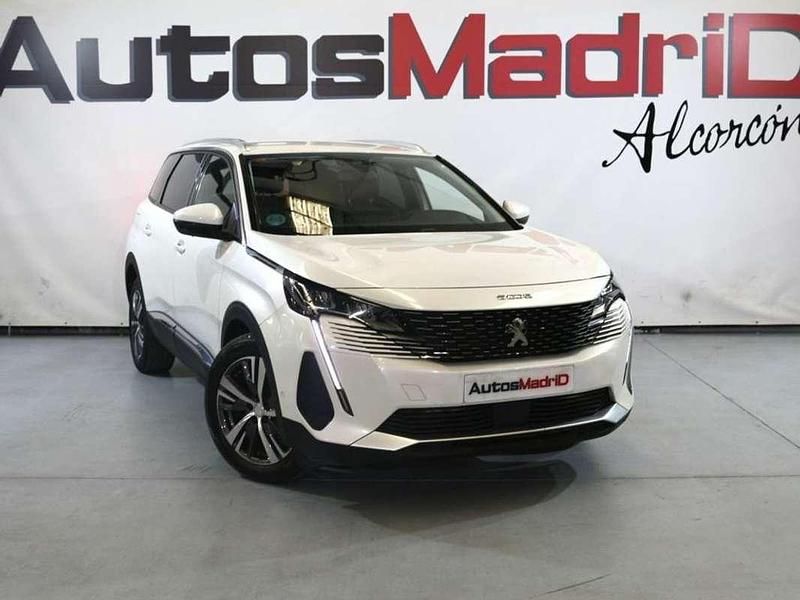 Blanco Usado 2021 Peugeot 5008 Allure Monovolumen | 20.490 € (Buen precio) - Imagen 1/4