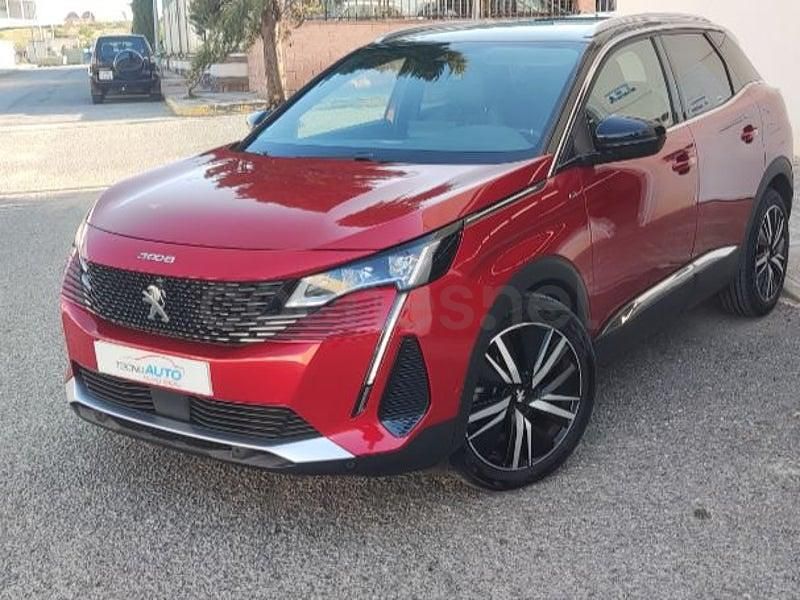 Usado Peugeot 3008 GT 130 CV (95 kW) 2022 Rojo SUV