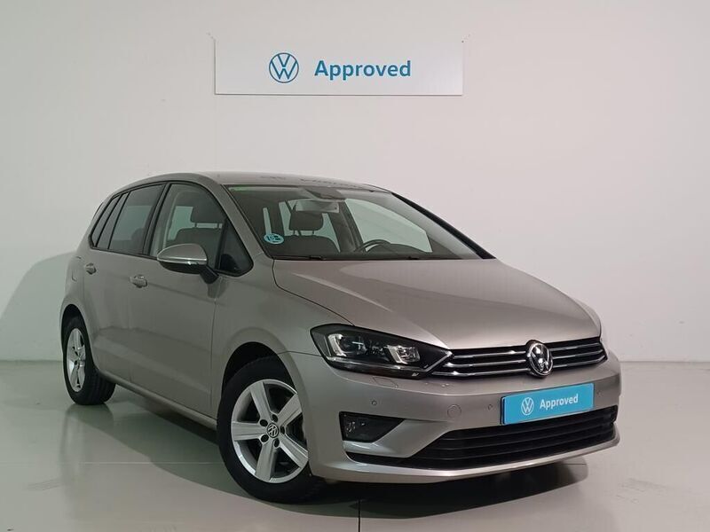 Gris Usado 2015 VW Golf Sportsvan Advance Monovolumen | 14.900 € (Precio justo) - Imagen 1/4