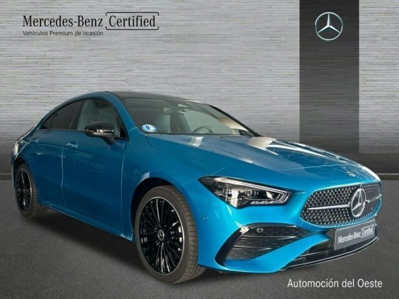 Usado Mercedes CLA250e AMG line 218 CV (160 kW) 2024 Azul Berlina