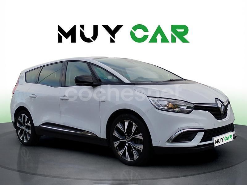 Blanco Usado 2021 Renault Grand Scénic IV LIMITED Monovolumen | 20.990 € (Precio justo) - Imagen 1/4