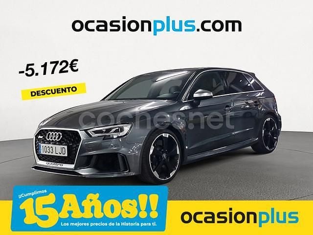 Gris / plata Usado 2020 Audi RS3 Sportback Utilitario | 44.800 € (Precio justo) - Imagen 1/4