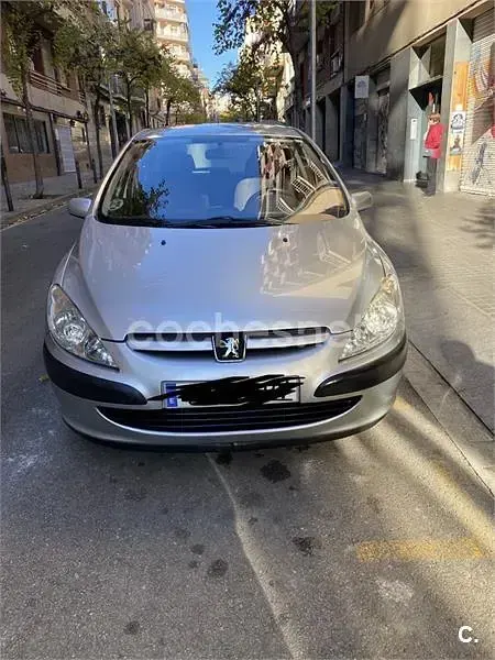 Usado Peugeot 307 110 CV (80 kW) 2003 Gris / plata Berlina